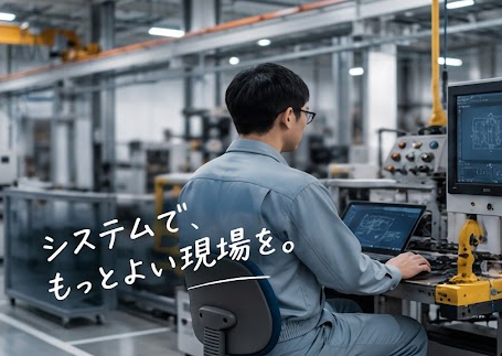 製造現場をイメージした写真
